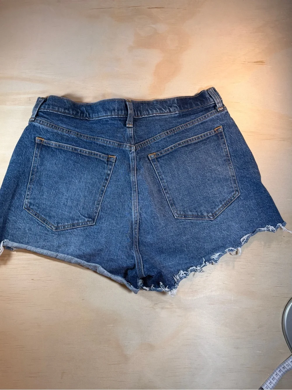 Abercrombie & Fitch Curve Love The Mom Short High Rise